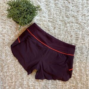 Athleta Run With It Athletic Running Shorts Pocket Workout Gym Clothes sz XS